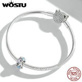 925 Silver Secret Garden Women Charm Beads DIY Necklace Bracelet