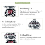 925 Silver Love Box Dangle Beads Charm Jewelry Making Gift