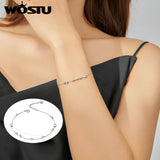925 Silver Heart Bracelet for Women CQB172
