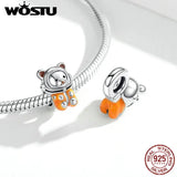 925 Silver Dog Cat Charm Beads for Bracelet Pendant