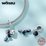 925 Sterling Silver Motorcycle Car Charms Pendant Bead