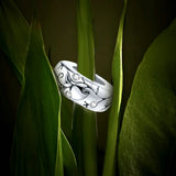 925 Silver Filigree Tree Leaves Spacer Beads for Bracelet