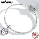 Rainbow Love Pendant Charm CZ DIY Jewelry for Bracelet Necklace