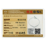 V Bracelet 925 Silver Zircon Bracelets For Women CQB137
