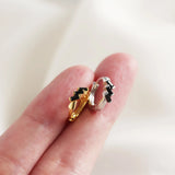 925 Silver Zircon Diamond Stud Earrings Women