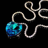 Heart of the Sea Diamond Necklace for Women