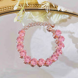 Elegant Women's Diamond Bracelet Zircon Jewelry Gift