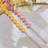 Elegant Women's Diamond Bracelet Zircon Jewelry Gift