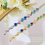 Rainbow Bracelet Candy Female Brilliant Jewelry Wedding Girl Gift