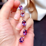 Women's Amethyst Bracelet Wedding Gift