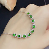 Zircon Cabbage Olive Green Diamond Bracelet Jewelry