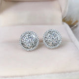 Moissanite Earrings Zircon Jewelry Gift