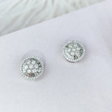 Moissanite Earrings Zircon Jewelry Gift