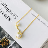 S925 Sterling Silver Bracelet Women Pearl Charm Shell Pearl Jewelry