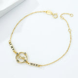 Retro Roman Digital S925 Sterling Silver Bracelet for Women