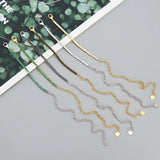 S925 Sterling Silver Diamond Chains Bracelets Women