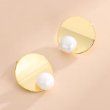 S925 Silver Pearl Stud Earrings for Women