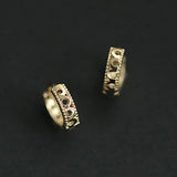S925 Sterling Silver Cutout Earrings for Women