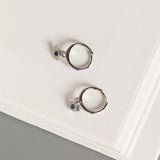S925 Devil's Eye Earrings Diamonds Jewelry for Women
