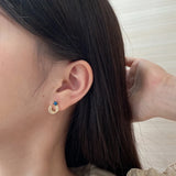 S925 Sterling Silver Star Earrings for Women