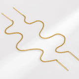 S925 Silver Earrings Geometric Jewelry For Women Girls