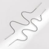 S925 Silver Earrings Geometric Jewelry For Women Girls