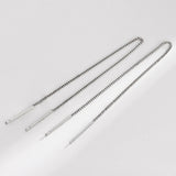 S925 Silver Earrings Geometric Jewelry For Women Girls