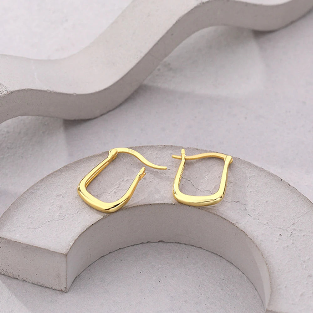 Sterling Silver Square Earrings Vintage Jewelry Holiday Wedding