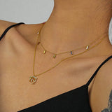 S925 Sterling Silver Necklace Rainbow Pendant Jewelry for Women