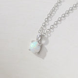 S925 Opal Necklace for Women Classic Jewelry Brilliant Gift