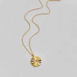 S925 Sterling Silver Necklace Women Flower Collar Chain Retro Jewelry