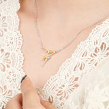 S925 Sterling Silver Women Irregular Necklace