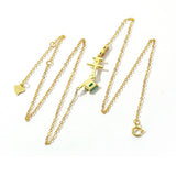 S925 Sterling Silver Colorful Zircon Necklace for Women