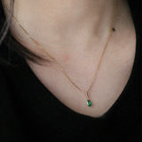 925 Silver Necklace Zircon Diamond Pendant High Carbon Women's Jewelry