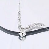 Heart Beads Clavicle Chains Necklace for Women