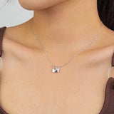 S925 Sterling Silver Locks and Keys Pendant Necklace for Women