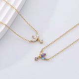 S925 Sterling Silver Marquise Crown Necklace for Women