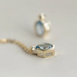 S925 Silver Perfume Bottle Necklace Diamond Pendants