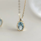 S925 Silver Perfume Bottle Necklace Diamond Pendants
