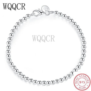 925 Silver Chain Bracelet High-End Jewelry