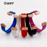 Star Charm Cuff Bangle for Women
