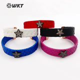 Star Charm Cuff Bangle for Women