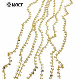 Electroplated Charm Chain for DIY Jewelry Making