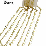 Electroplated Charm Chain for DIY Jewelry Making