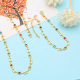 Hot Yellow Brass Zircon Chain Women Bracelet 18k Metal Accessory