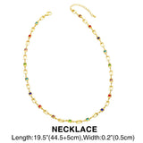Hot Yellow Brass Zircon Chain Women Bracelet 18k Metal Accessory