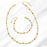 Hot Yellow Brass Zircon Chain Women Bracelet 18k Metal Accessory