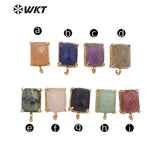 HOT Square Gemstone Earrings for Girls