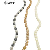 Round Shell Beads for DIY Jewelry Making- Women's Necklace Bracelet Findings