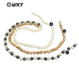 Round Shell Beads for DIY Jewelry Making- Women's Necklace Bracelet Findings